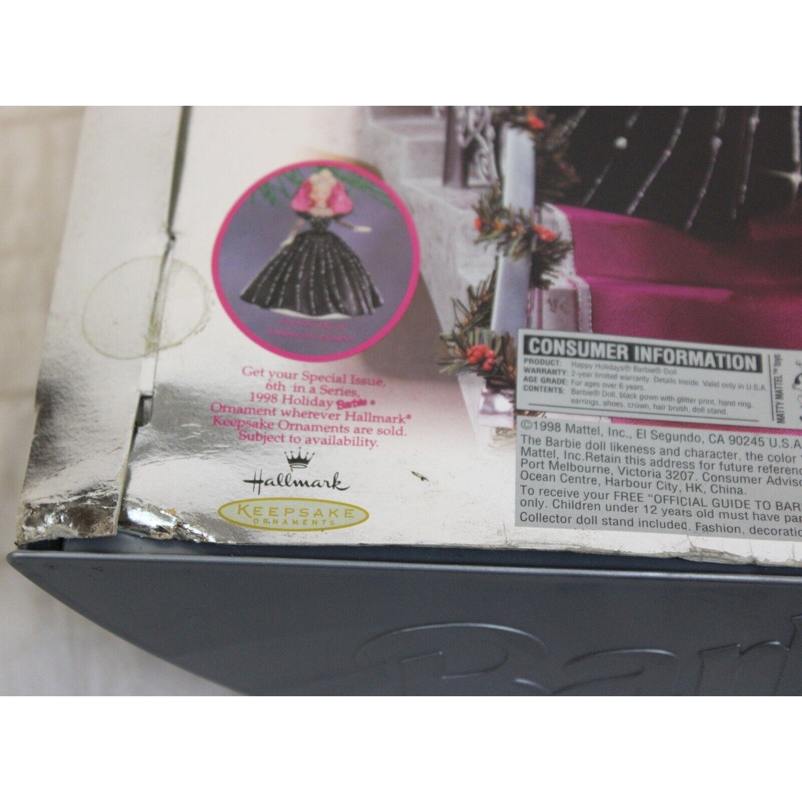 Barbie Happy Holidays Christmas 1998 Special Edition