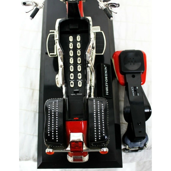 Harley-davidson Electronic Push Button Telephone Motorcycle