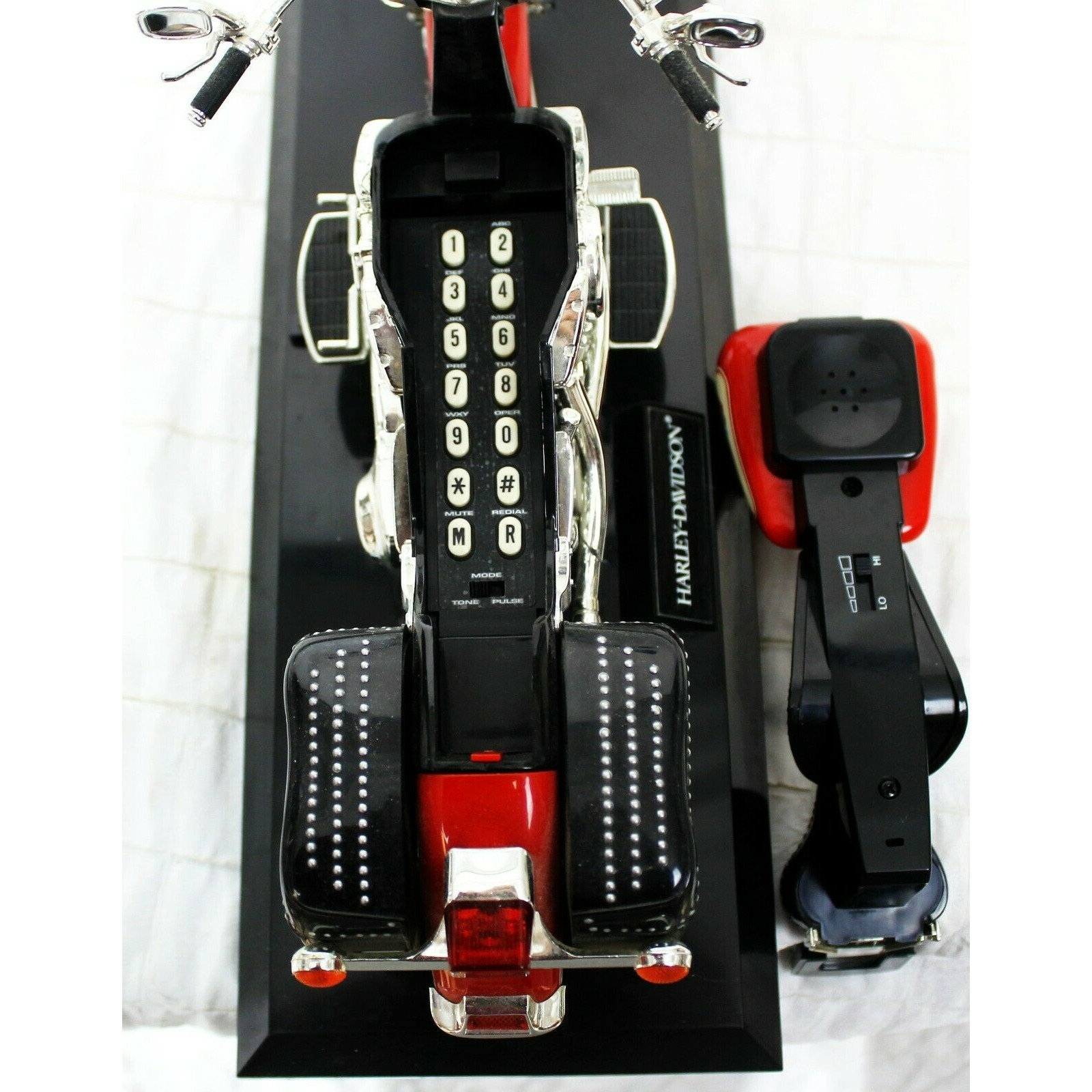 Harley-davidson Electronic Push Button Telephone Motorcycle