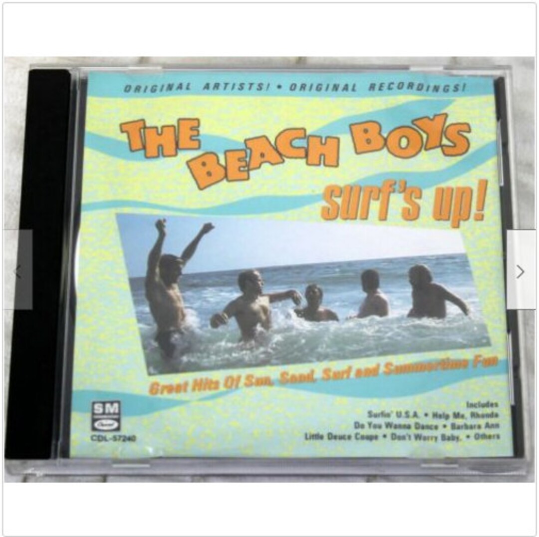 Vtg the Beach Boys Surf's Up CD Music Greatest Hits of Sun, Sand, Summer, Surf Etsy