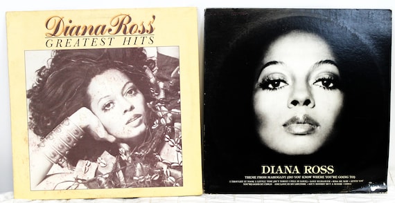 2 VTG 1976 Albums Diana Ross Records Vinyls LP Greatest Hits Mahogany Soul  - Etsy