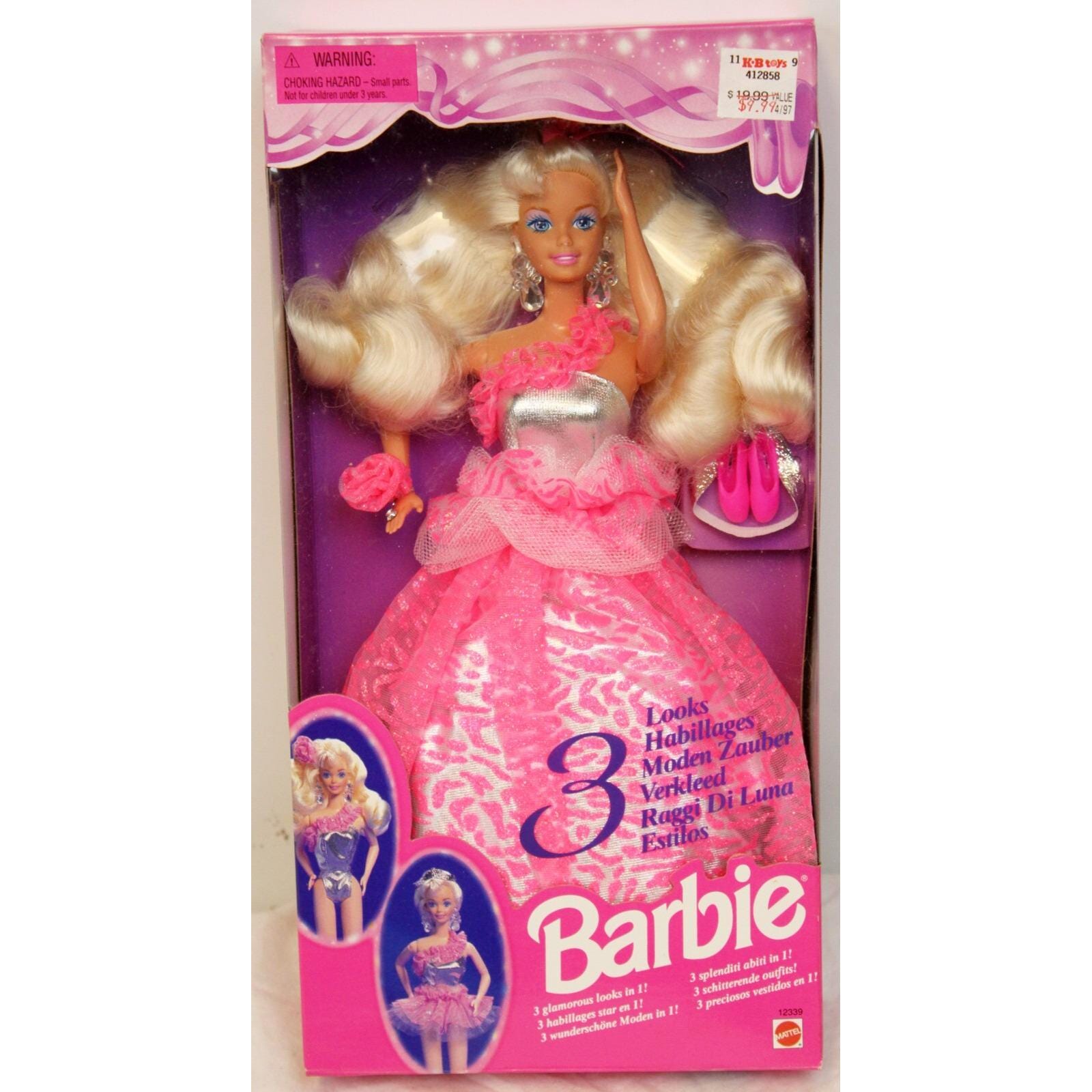 Buy Barbie Hot Pink Dress for Doll Online In India India
