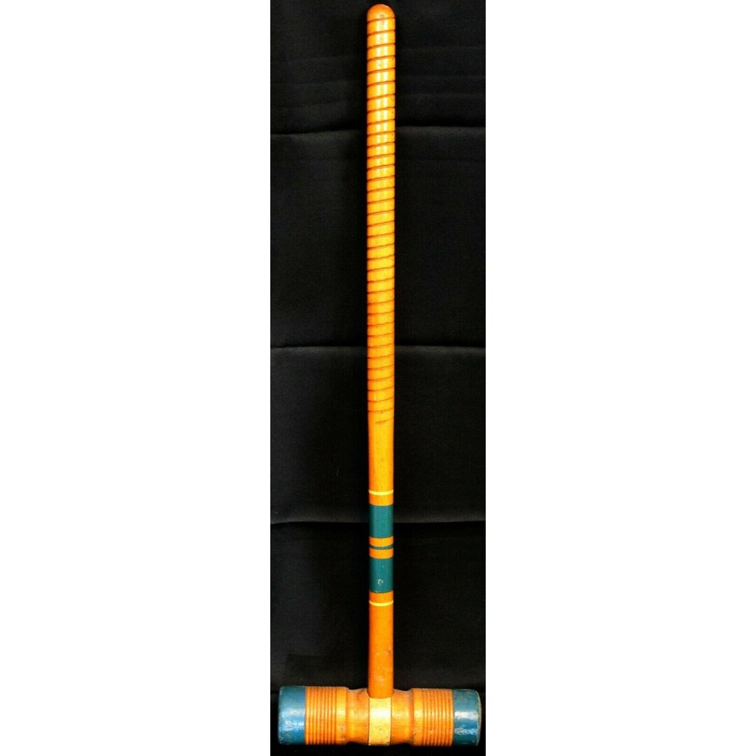 VTG Croquet Mallet Replacement Blonde Wooden 25 Texture Etsy