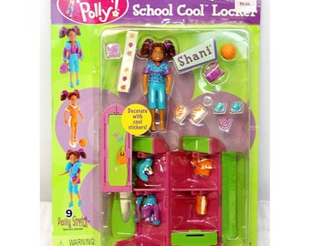 Sealed Unopened Fashion Polly School Cool Locker Shani Play Set