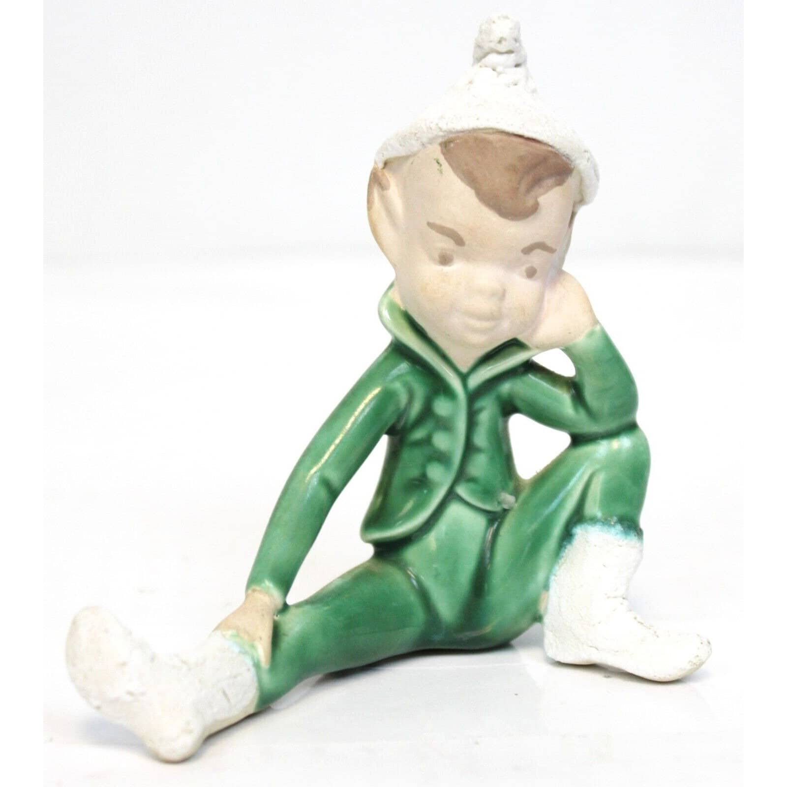 Holland Mold Peter Pan Ceramic Figure Pixie Statue Elf Fairy  display picture 1