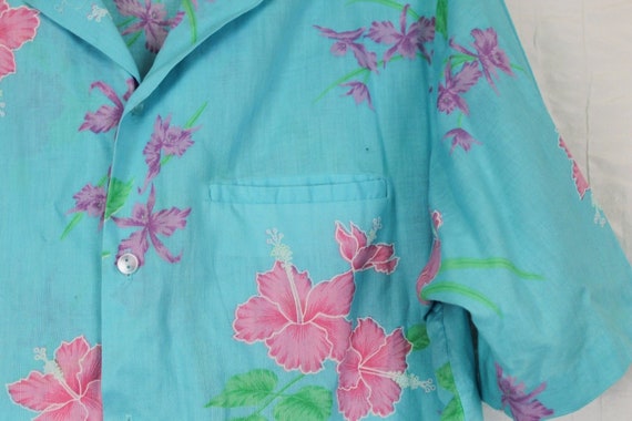 Hilo Hattie Womens Shirt Sz L Hawaiian Button Up … - image 2
