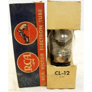 RCAVictor Radiotron Ham TV Radio Tube 1D5 GP Original Box CL-12 3-46