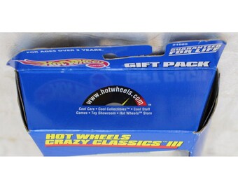 Vtg 1998 Hot Wheels Crazy Classics III 21085 5 Pack Train