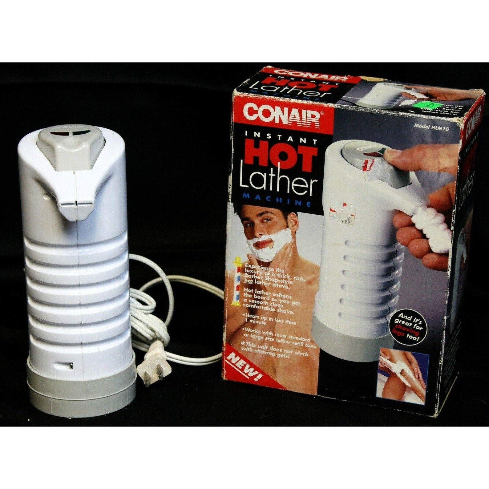 VTG 1999 Conair Instant Hot Lather Machine HLM10 Shaving Etsy