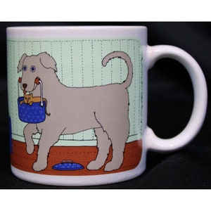 Vtg 1981 Taylor & NG Coffee Mug Doggie Do Good