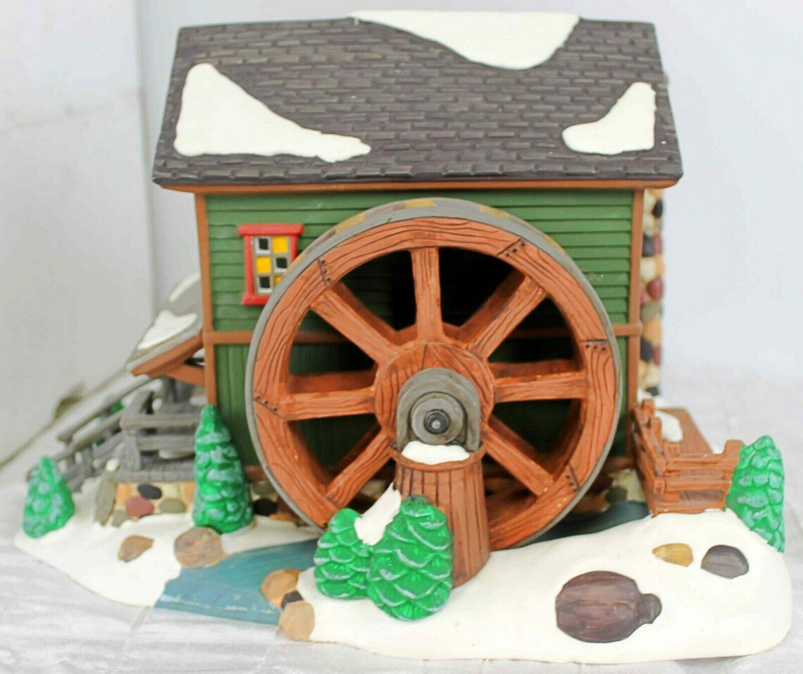 Dept 56 Snow Village Rock Creek Mill House 54932 Etsy
