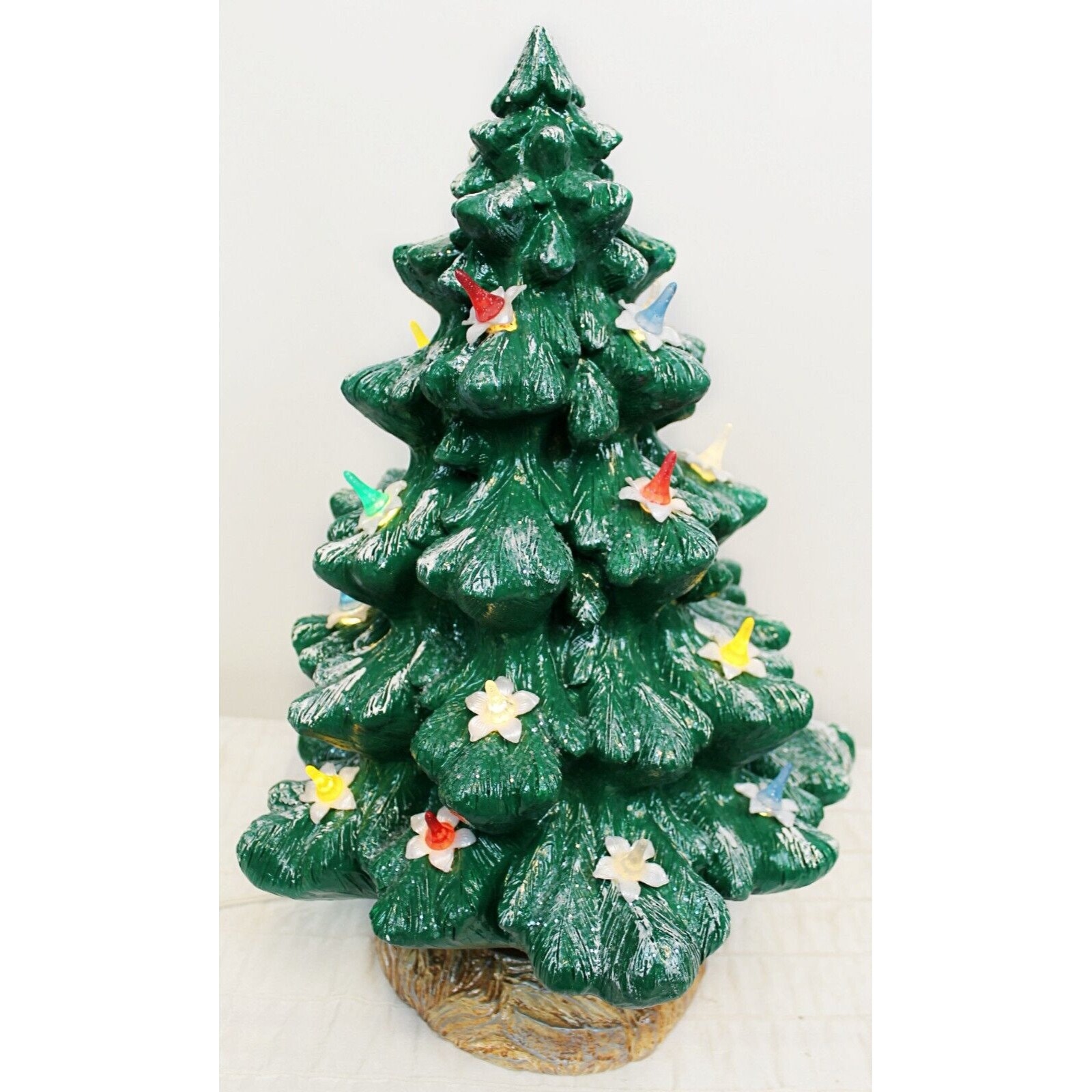 VTG 1979 アンズオリジナルセラミック18インチクリスマスツリー