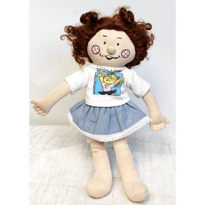 1985 Effanbee Margaret Plush Doll Dennis the Menace Woman