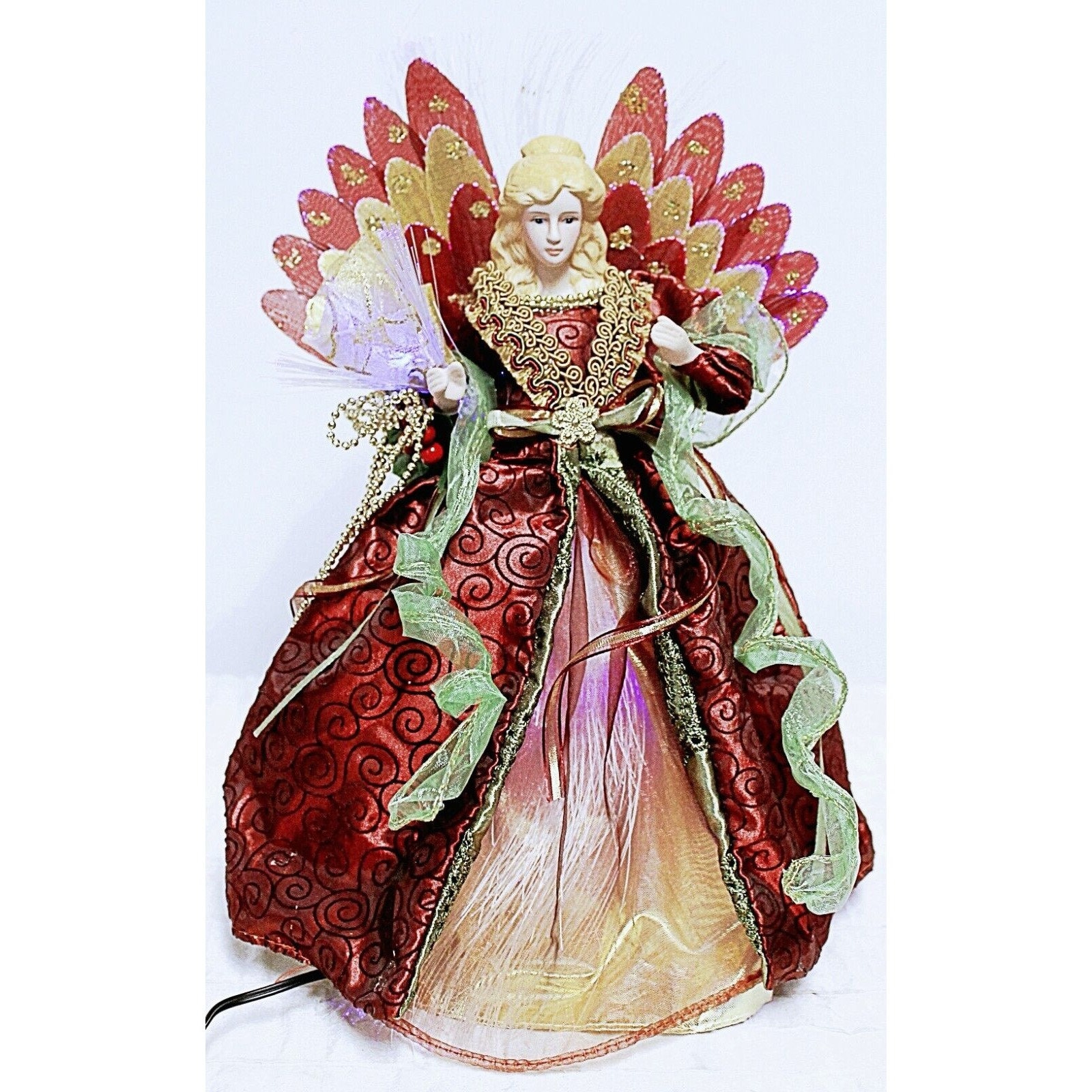 strapless open back dress Power Season 3 Cosplay Costume Ghost Red Dress Halloween Carnival Suit –  ACcosplay main image 1