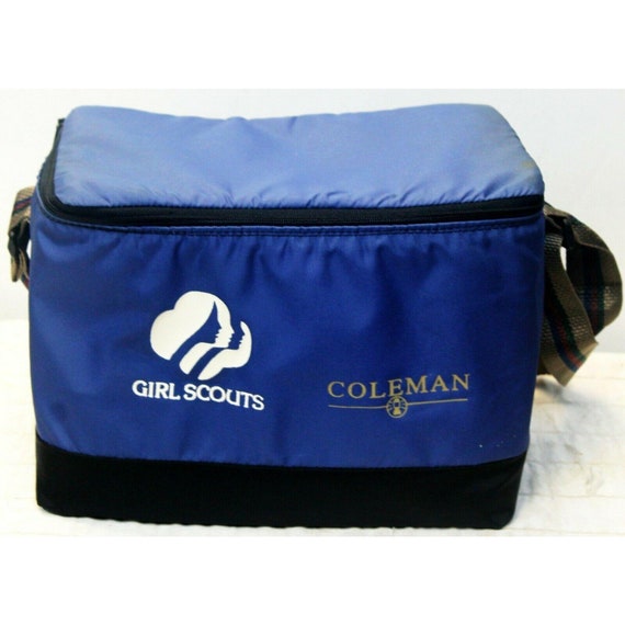 Coleman Girl Scouts Blue Square Insulated Lunch B… - image 1