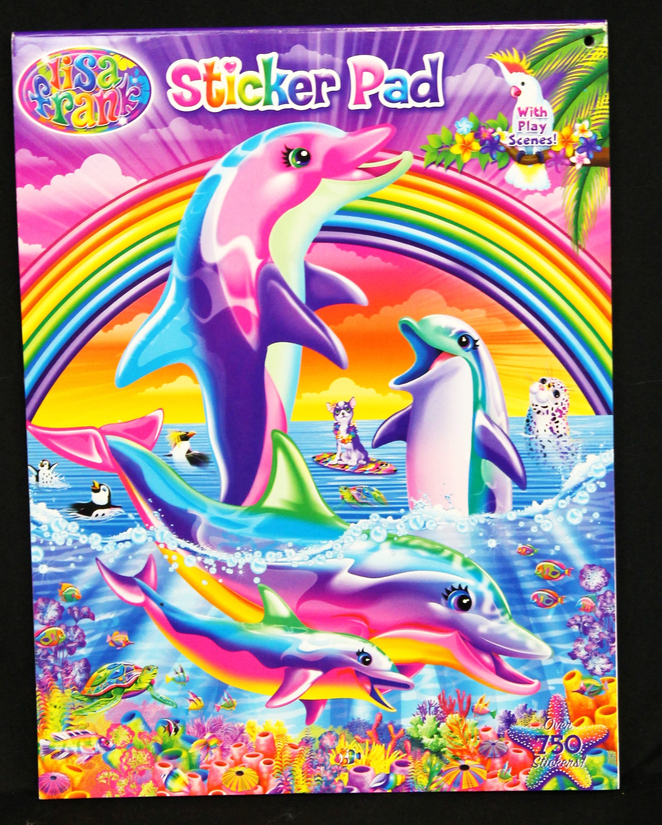 Rare Vintage Lisa Frank stickers crossover Hollywood Bear dolphins Unicorn  more