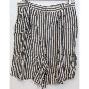 80s Linen Shorts - Etsy