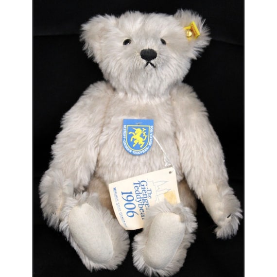 Vtg 1985 Steiff Giengen Teddybear 1906 Replica Bear Plush Jointed