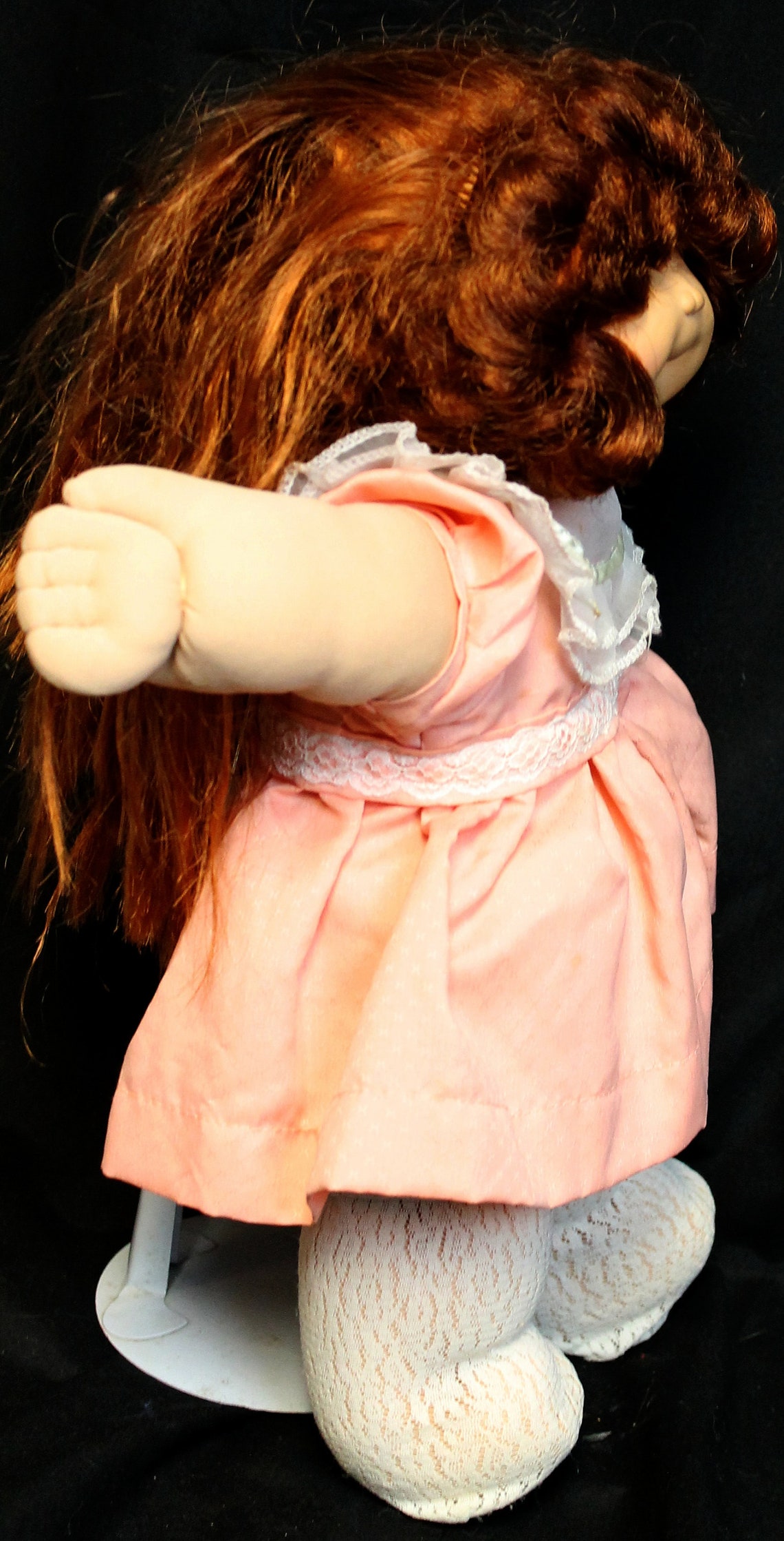 Vtg 1986 Cabbage Patch Girl Doll Corn Silk AuburnRed Hair Etsy