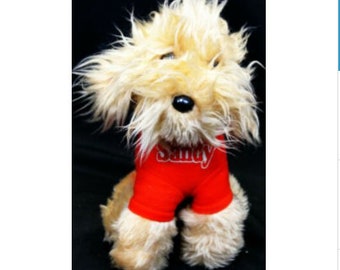 Vintage '82 Knickerbocker Sandy Dog Plush Little Orphan - Etsy Vintage '82 Knickerbocker Sandy Dog Plush Little Orphan - Etsy