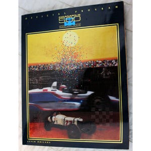 Indy 500 Official Program May 1999 Indianapolis 77th Race Car Speedway Running