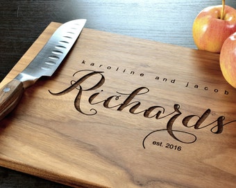 Personalized Cutting Board Custom Cutting Board