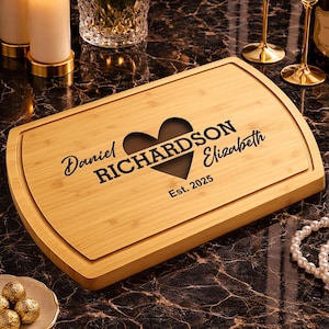 Regalo de boda para la pareja, tabla de quesos personalizada, charcutería a medida, regalo para despedida de soltera y compromiso.