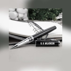 Refillable Smooth Writing Pen Custom Engraved Executive Pen Gift for Men