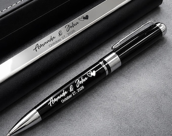 Personalized Executive Pen, Custom Engraved Name Pen, Husband Anniversary Gift, Birthday Present