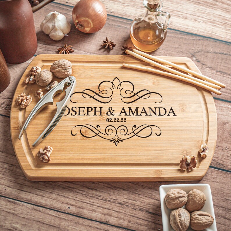Personalized Cutting Board Housewarming Gift New Home Gift Etsy