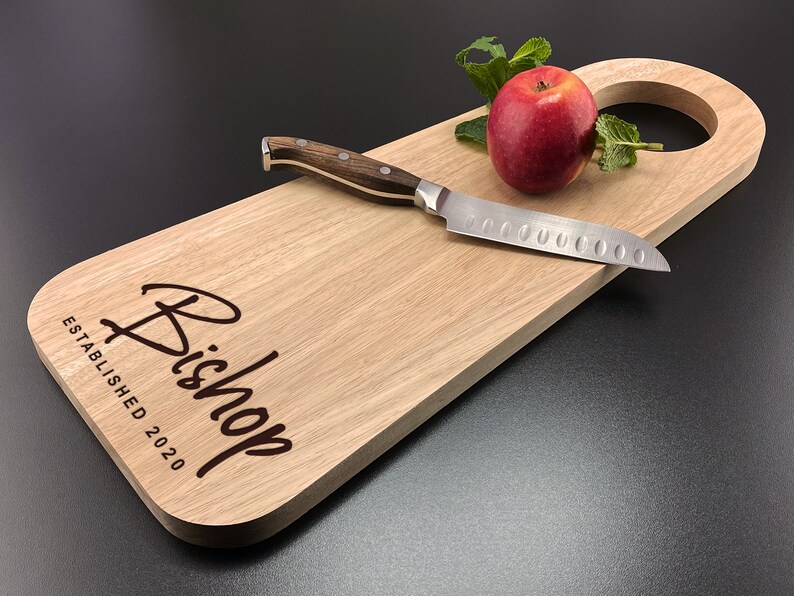 Personalized Cutting Board Housewarming Gift New Home Gift Etsy
