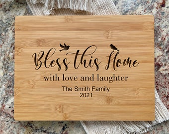 Real Estate Closing Gift Personalized Cutting Board, Gifts for the Couple, Housewarming Gift New Home Gift, Personalized Charcuterie Boards