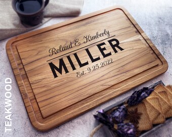 Personalized Cutting Board Wedding Gifts Personalized Gift, Custom Charcuterie Boards Closing Gift, Housewarming Gift or Bridal Shower Gift