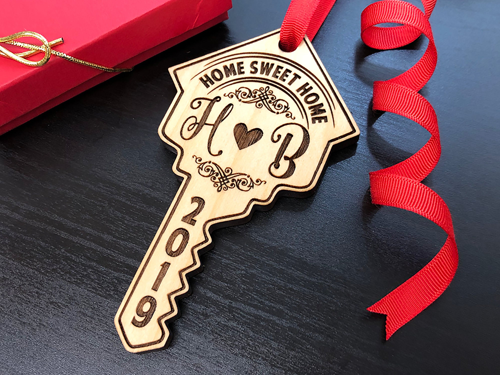 New Home Ornament 2020 Our First Home Ornament Custom House Etsy