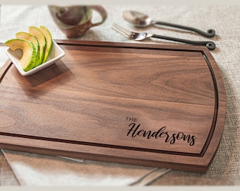 Personalized Charcuterie Board – Handmade Cutting Board, Wedding Gift, Hostess Gift, Housewarming, Home Gift, Bridal Shower, Gift for Couple