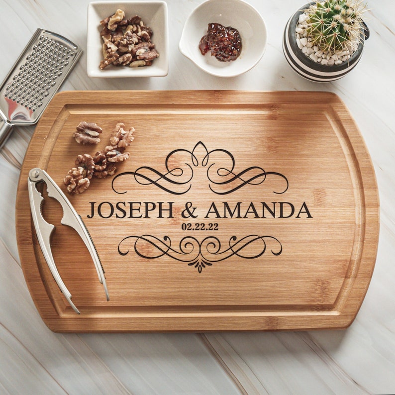 Personalized Cutting Board Housewarming Gift New Home Gift Etsy