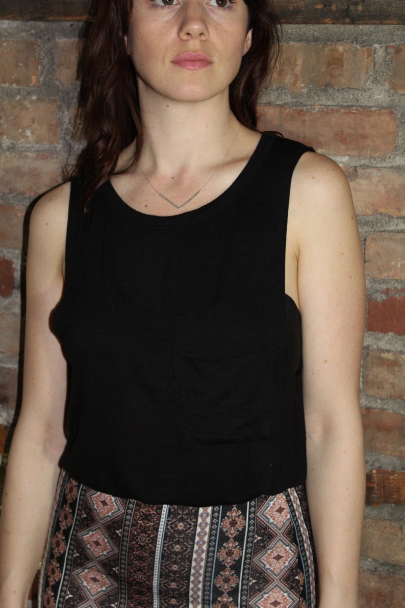 fair trade Geo short Triangle Sustainable Sterling Silver Necklace Hand Made in Toronto eco-friendly