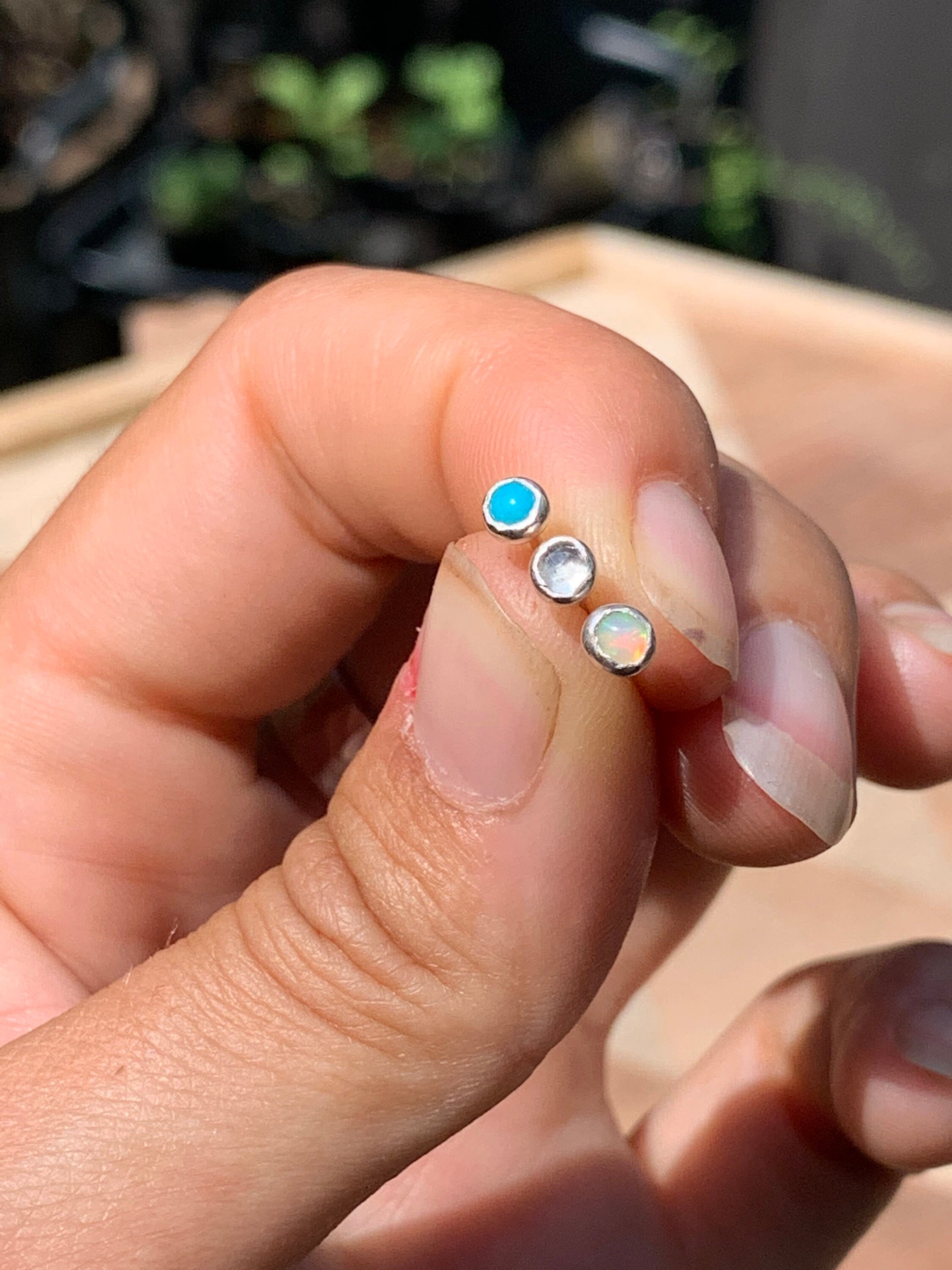 UPPER CLASS Ballerina Pelle Bianca Con Borchie Argento A Punta 4101 - Foto 4