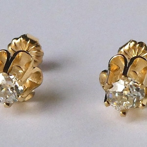 Diamond best sale buttercup earrings