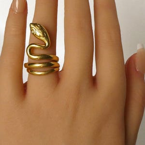 Taylor Snake Ring Etsy
