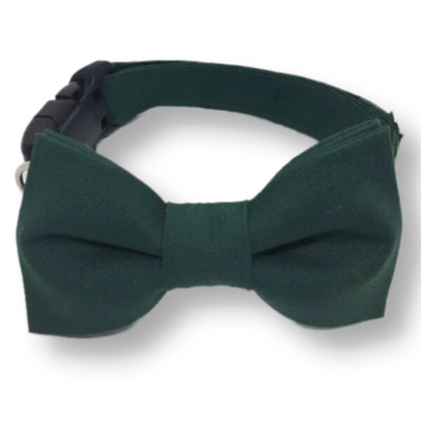 Green Dog Bow Tie Etsy