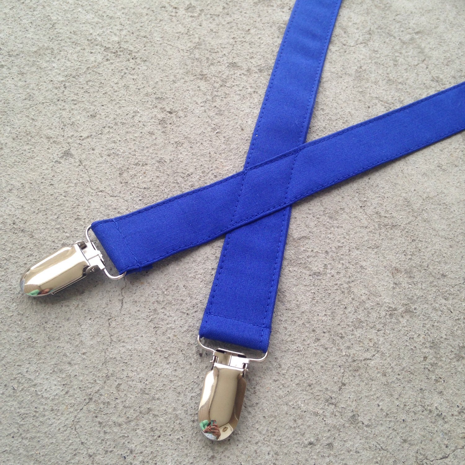 Royal Blue/ Horizon Bow Tie and Suspender Set for Men Boys Etsy