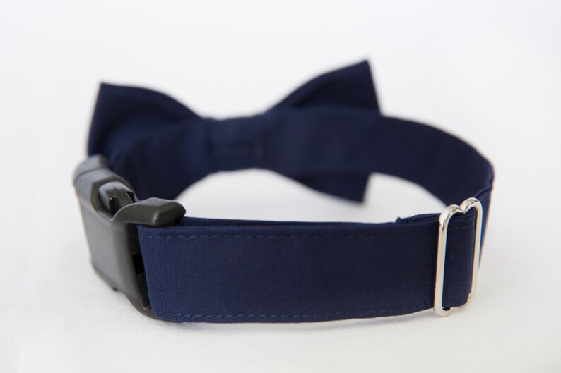 Navy Dog Bow Tie image 2