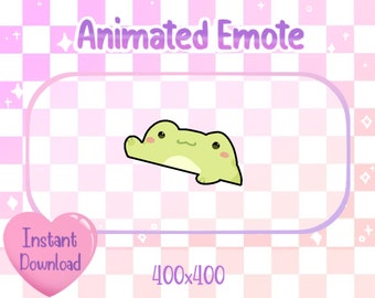 Animated Frog Bongo Twitch/Discord Emote & Sticker