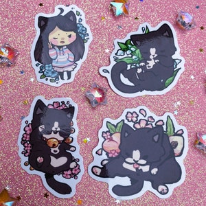 Jenniichii Tuxie 2&quot; Waterproof Glossy Stickers