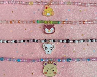 Animal Crossing Beaded Chokers