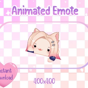 Animated K/DA ALL OUT Ahri Bongo Cat - League of Legends Twitch/Discord Emote & Sticker