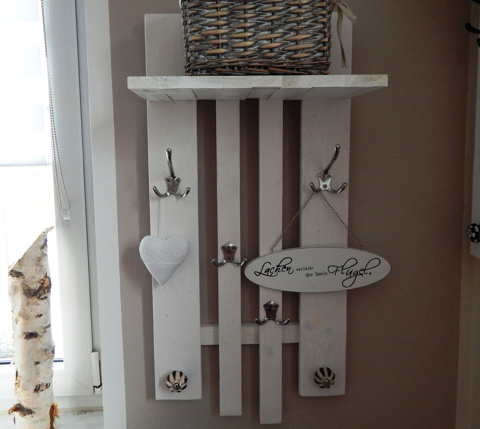 garderobe regal schmal