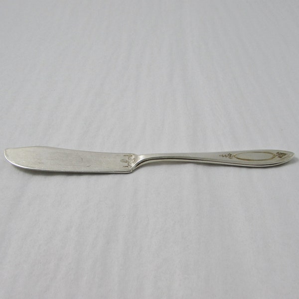 Community Master Butter Knife, Adam, Silverware, Silver Plate, Flatware, Community Plate, Vintage Silverware, 6 and 3/8 Inches