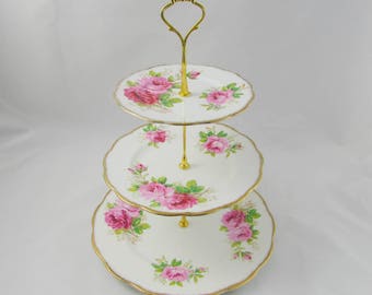 tiered cake stand etsy